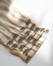 Load image into Gallery viewer, California Clip In Extensions - Light Natural Blonde
